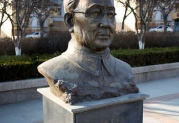 温州精美雕刻，华罗庚校园名人雕塑