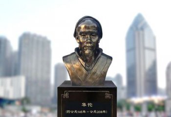温州享受至尊荣耀，拥有华佗雕塑头像