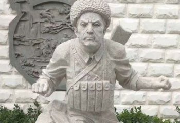 温州黄继光雕塑，传承着历史的经典