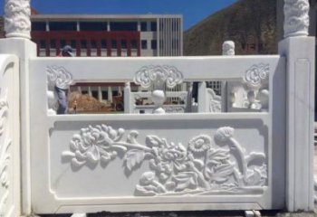 温州中领雕塑旗下的菊花石栏板雕塑，以其独特的…