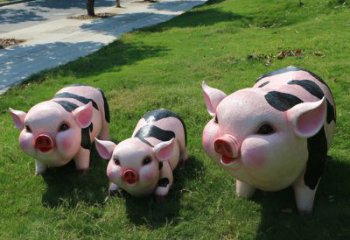 温州全新卡通猪雕塑，为您的家居装饰带来活力