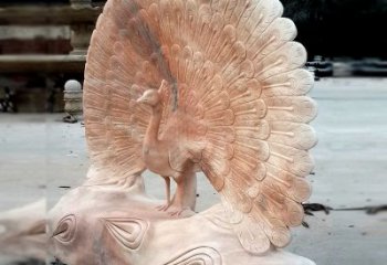 温州艺术精美的孔雀石红雕塑