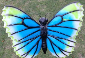 温州全新设计的蝴蝶雕塑仿真摆件