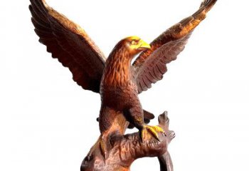 温州中领雕塑推出的老鹰展翅铜雕绝对是一件可以…