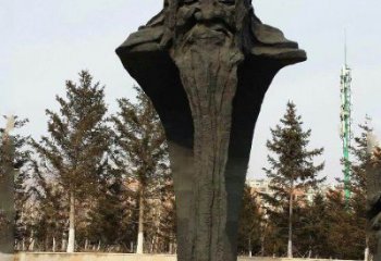 温州老子山体雕塑是由中领雕塑定制的一款精美雕…
