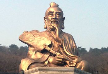 温州真谛雕塑·老子铜雕像，传承中国文化