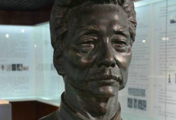 温州鲁迅名人铜雕雕塑—传承文化，永久纪念