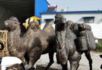 温州骆驼铜雕塑，刻画最精致的美丽