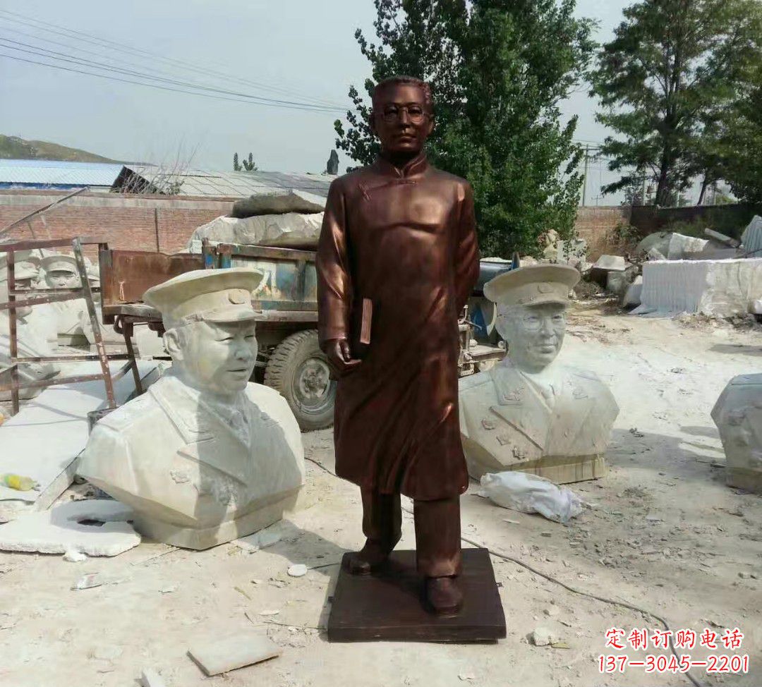 温州匠心精神打造经典陶行知雕塑
