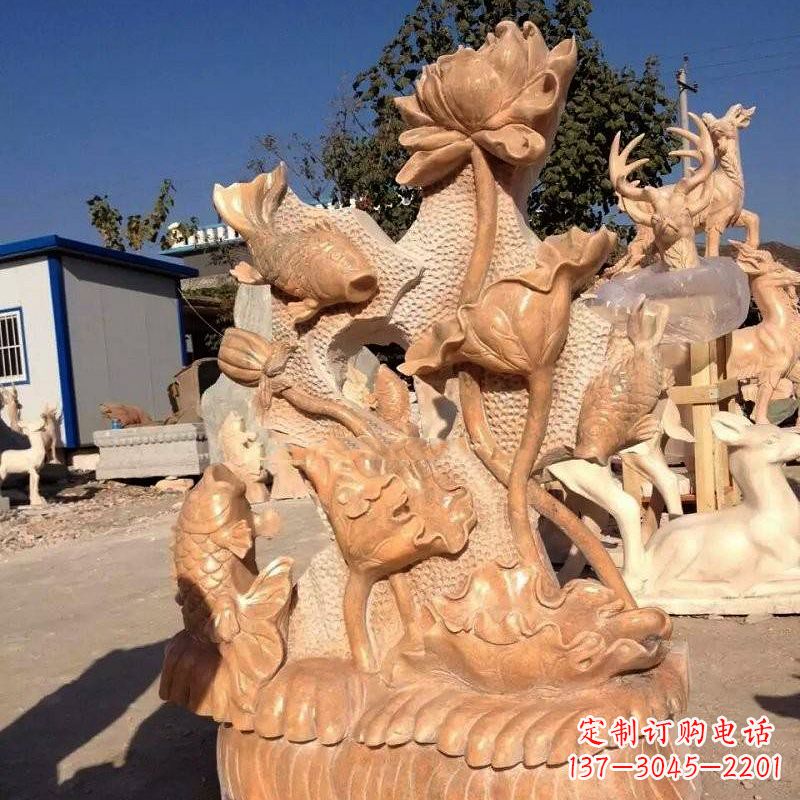 温州精美而独特的莲花石雕展现家居美学