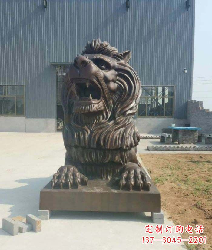 温州精美的欧式狮子铜雕