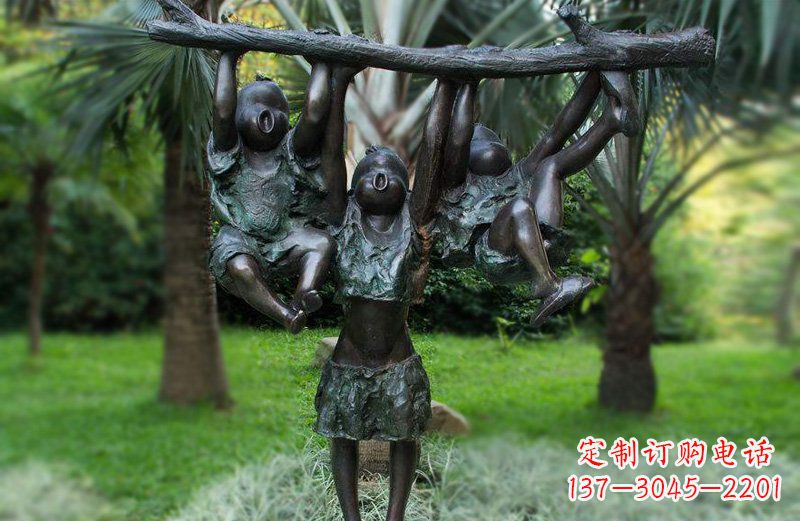 温州铜雕树枝是中领雕塑专为儿童设计制作的一种…