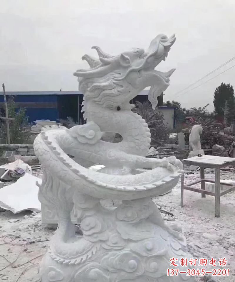 温州特色盘龙景观石雕,品质超凡的艺术杰作