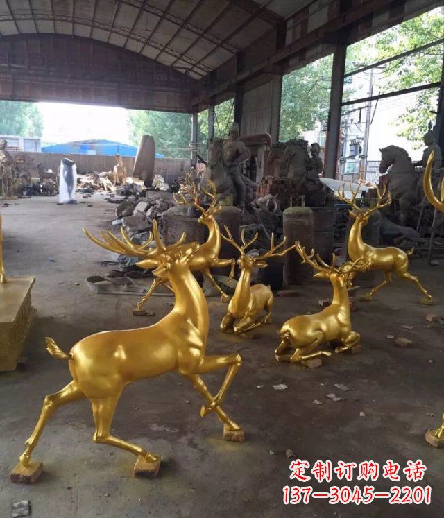 温州风格多样的玻璃钢动物雕塑