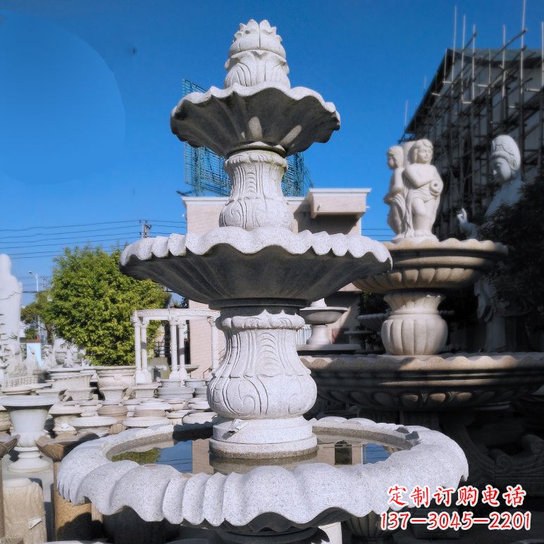 温州中领雕塑喷泉雕塑,浪漫融入现代设计