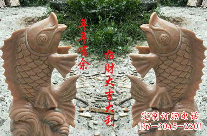 温州中领雕塑:最精美的鲤鱼雕塑