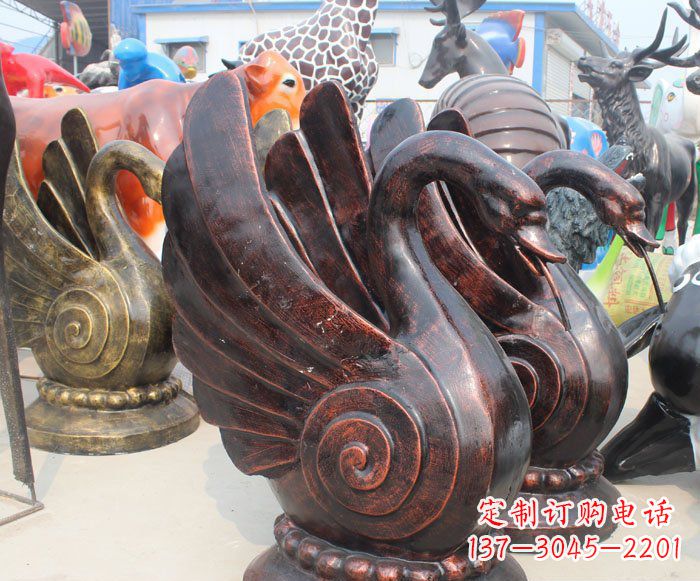 温州以无与伦比的艺术品呈现——中领雕塑天鹅雕塑