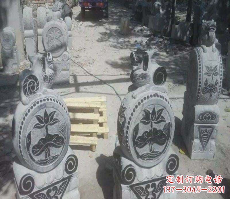 温州专业门墩雕塑制作打造精美高品质雕塑