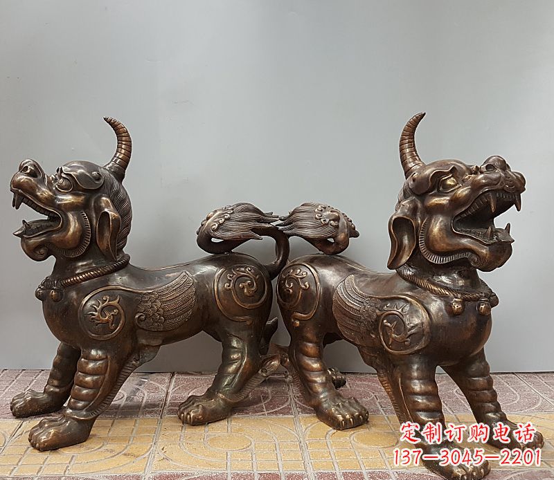 温州传统工艺:貔貅雕塑