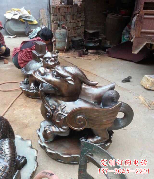 温州中领雕塑貔貅铜雕高雅非凡