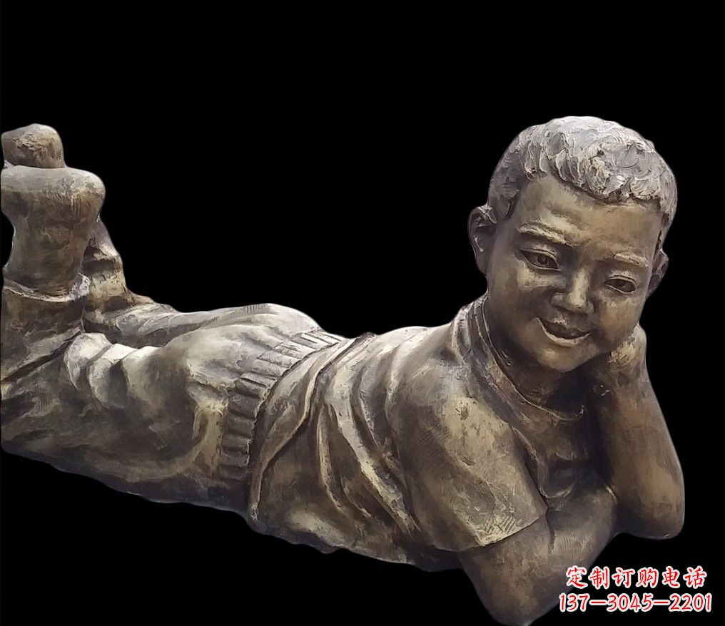 温州令人惊叹的青春少年雕塑