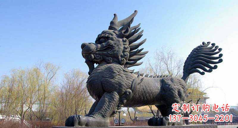 温州麒麟园林雕塑定制,实现自己的精美艺术之旅