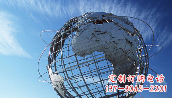 温州精致的不锈钢地球雕塑