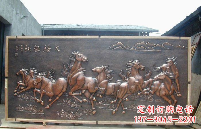 温州中领雕塑:古典造型的精美马雕塑
