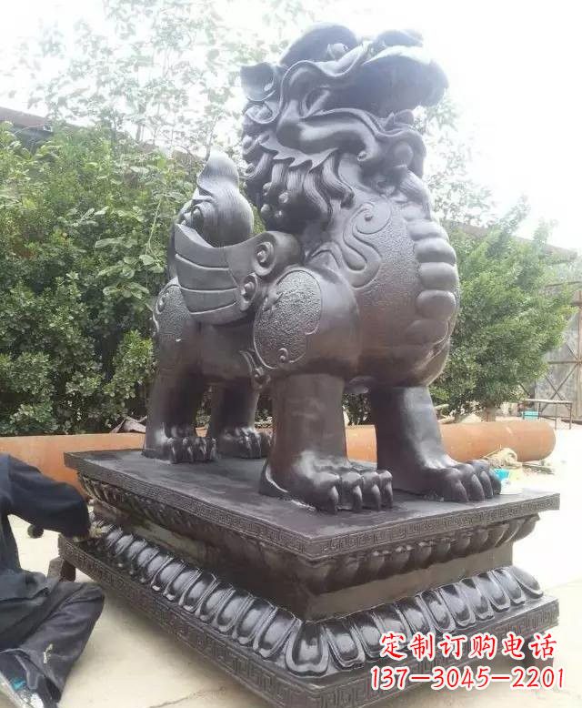 温州打造传统艺术象征——精美貔貅雕塑