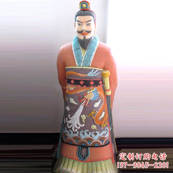 温州中国领先的秦始皇钢玻璃雕塑