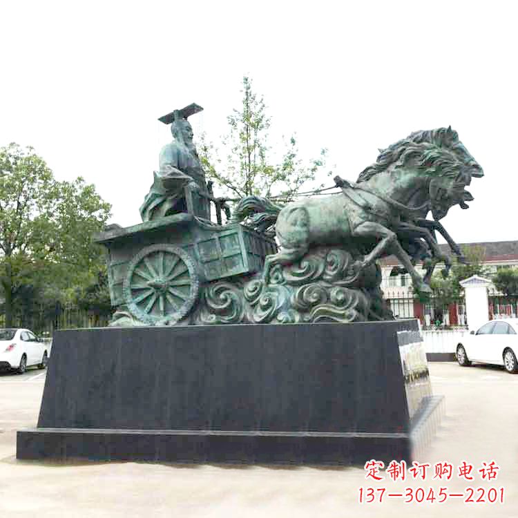 温州秦始皇雕塑,震撼历史魅力