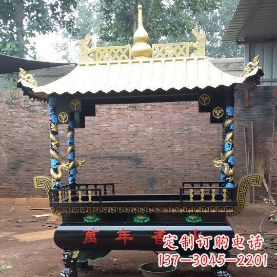 温州琴书侣文铜香炉|传承文雅风韵