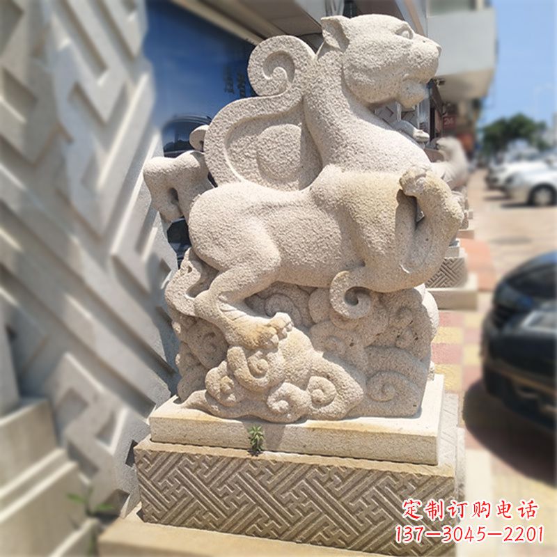 温州精美青龙雕塑，定制你的独特之美