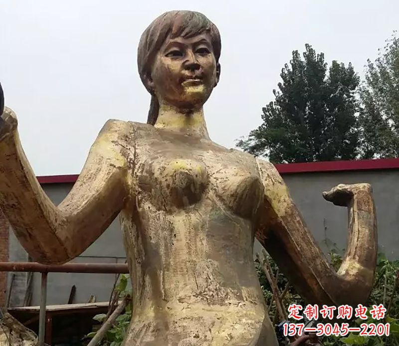 温州中领雕塑的精美青年雕塑经典实物塑造,给人…
