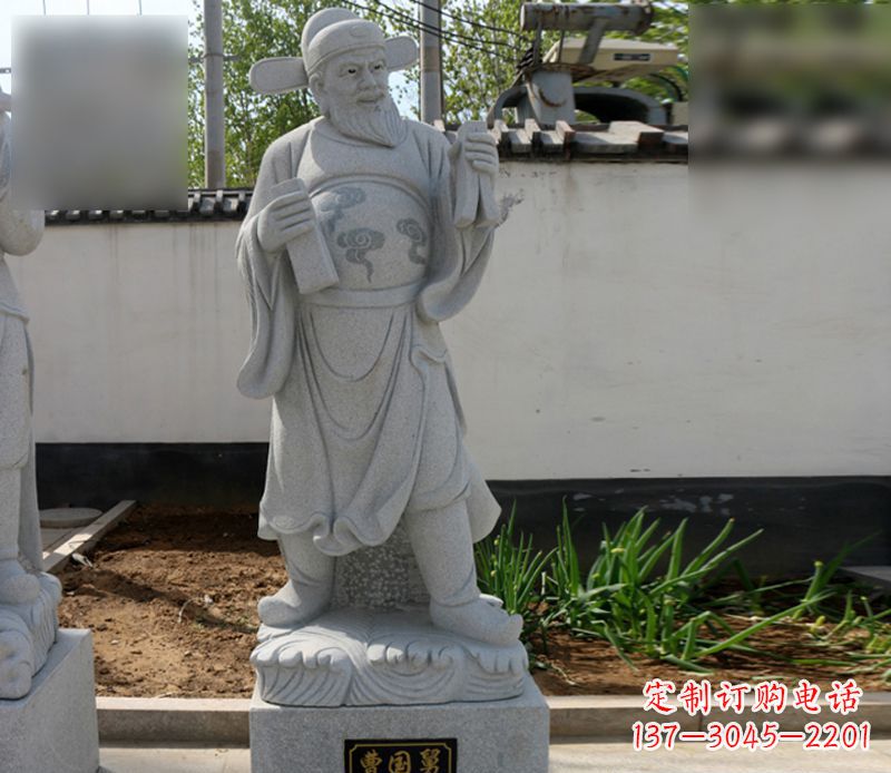温州青石曹国舅八仙雕塑：神秘的千古经典