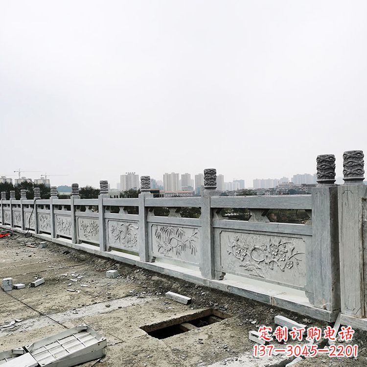 温州青石户外石雕栏板引人入胜的艺术之美