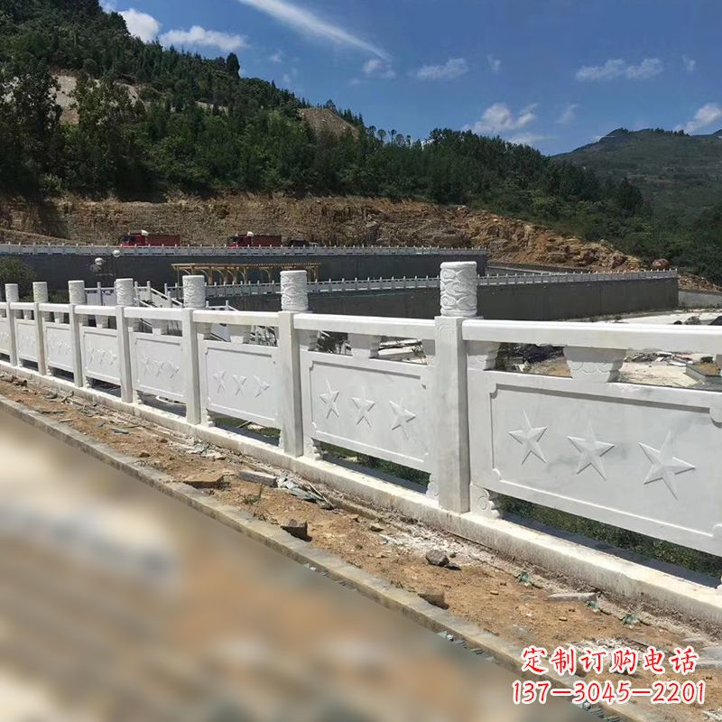 温州青石路桥栏板护栏雕塑:艺术精美,安全可靠