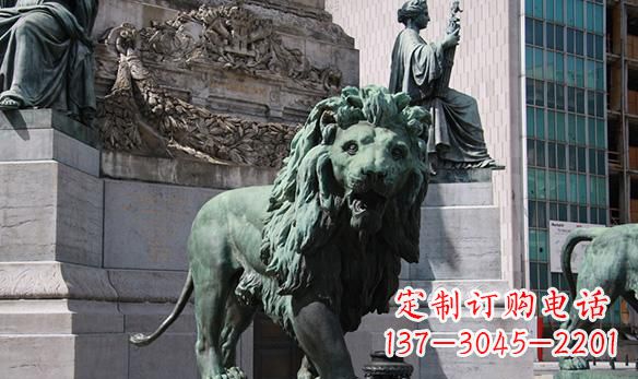 温州传承传统工艺,狮子雕塑精品上市