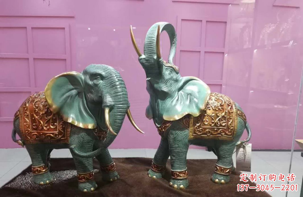 温州打造自己专属的青铜小象雕塑