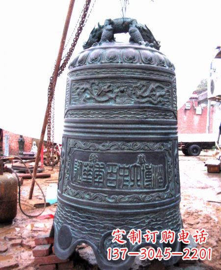温州精美历久弥新的青铜钟雕塑