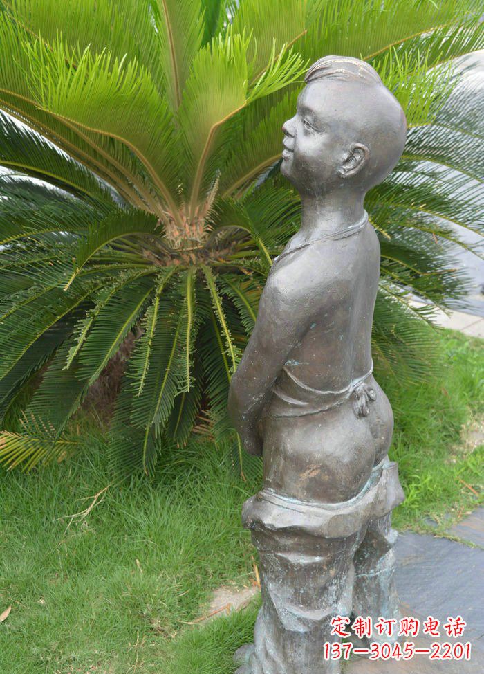 温州中领雕塑:呈现活力少年心情的雕塑