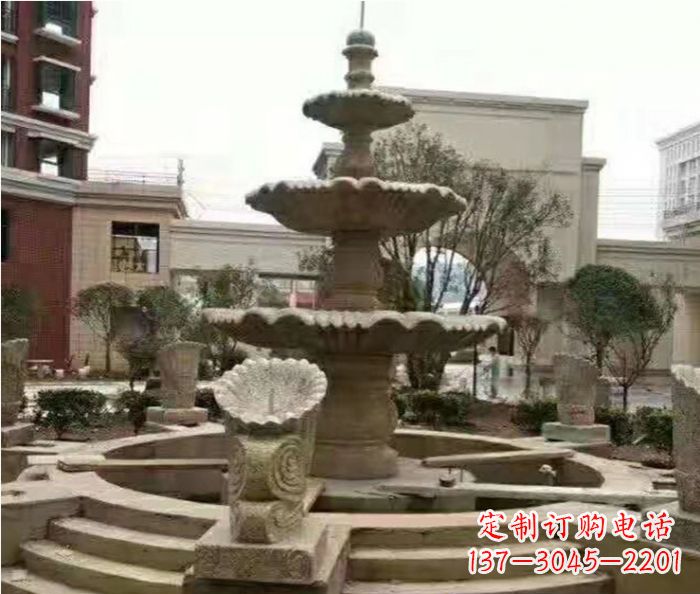 温州高品质砂岩喷泉雕塑
