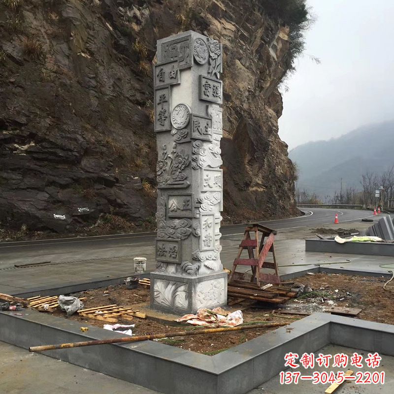 温州社会主义核心价值观雕塑,传承中华文明