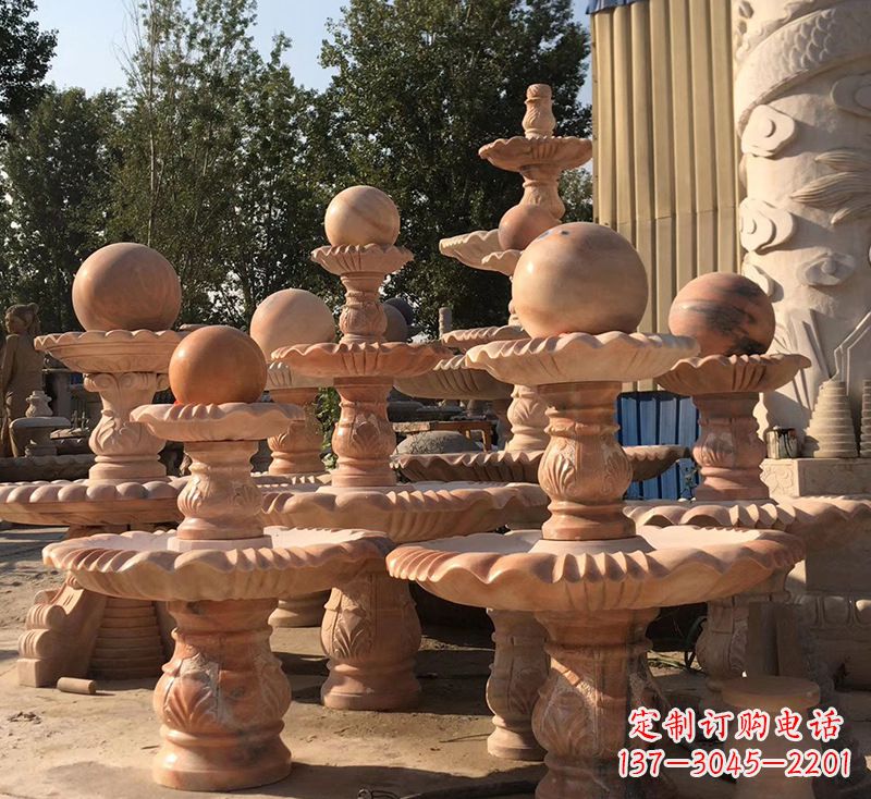 温州精致而优雅的深圳风水球雕塑