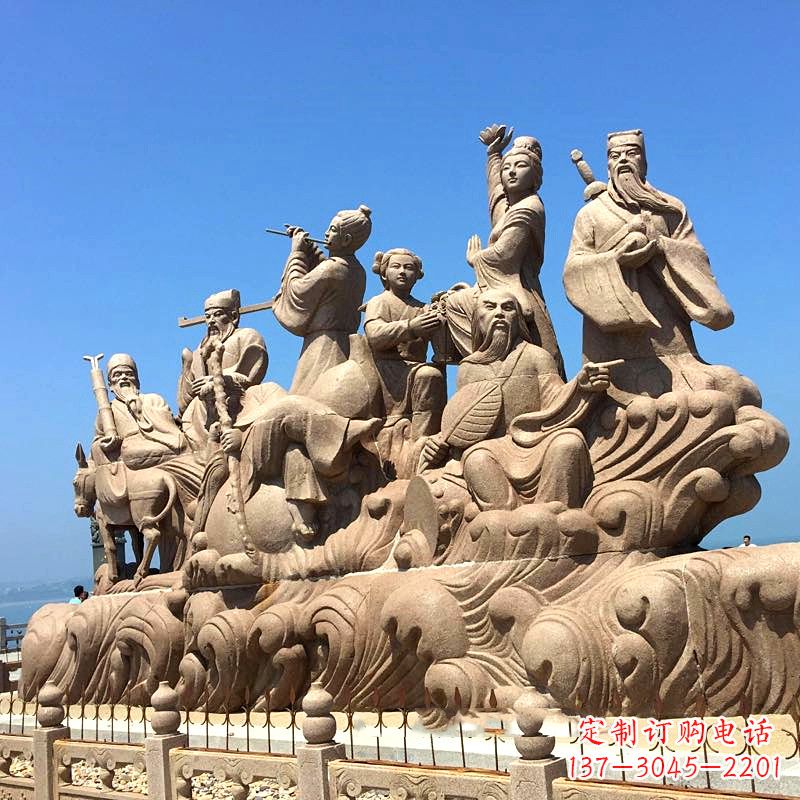 温州神秘八仙,精美石雕让你留恋