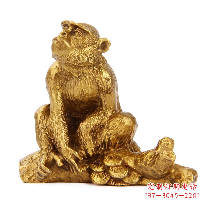 温州铸铜鎏金动物雕塑,给家居添彩