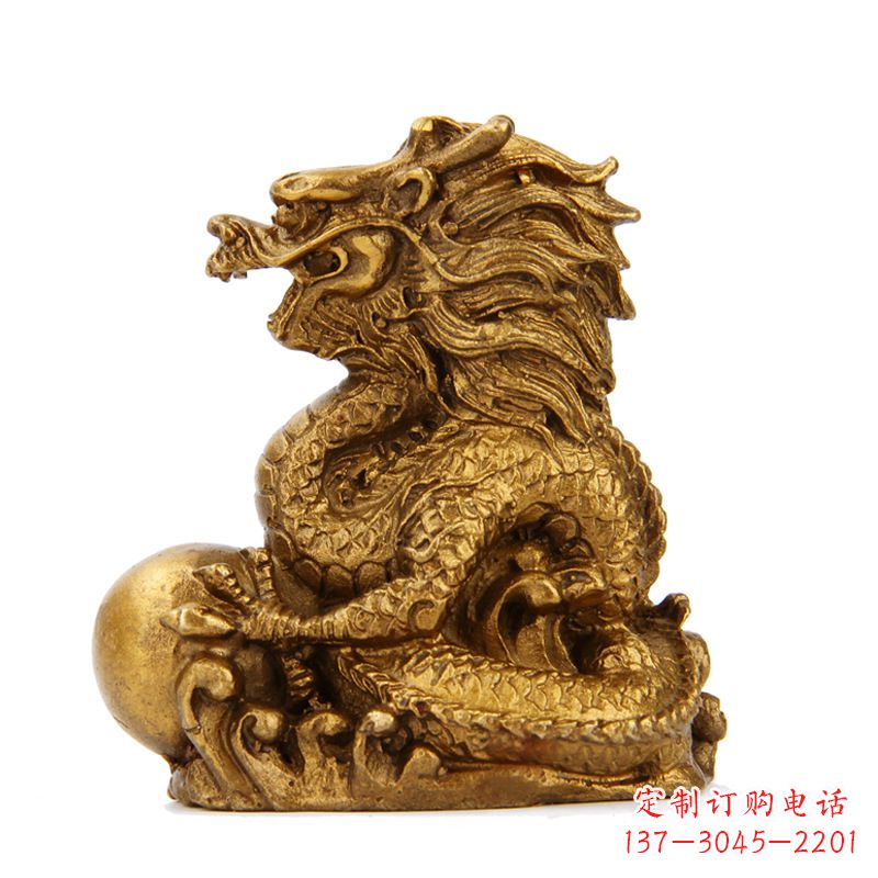 温州汇聚古典文化,铸铜鎏金款动物雕塑摆件