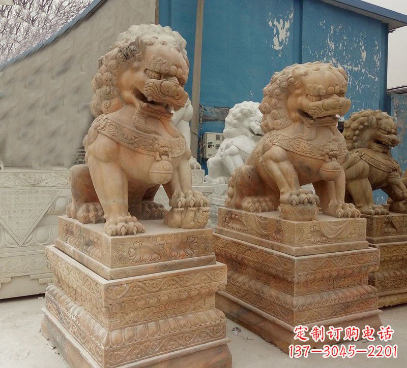 温州专业定制狮子雕塑,高品质打造艺术精品