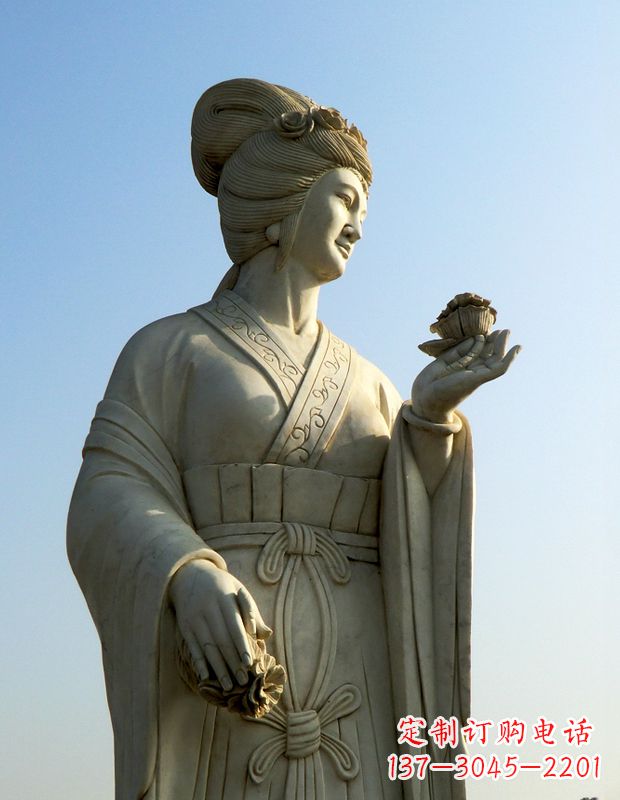 温州中领雕塑推出的古典美人雕塑,是一个古典美…