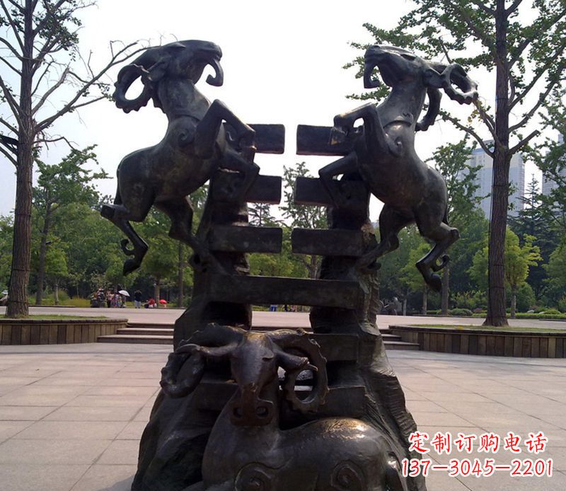 温州传统工艺铜雕十二生肖
